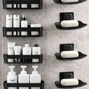QXORE Plastic Wall Shelf