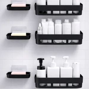 QXORE Plastic Wall Shelf